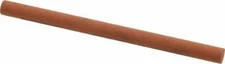 Norton 4" Long x 1/4" Diam x 1/4" Thick, Aluminum Oxide Sharpening Stone