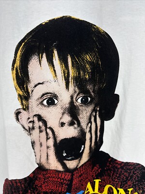 Home Alone Pepsi White Movie T Shirt Large Graphic Modern Home Alone Pepsi White Movie T Shirt Large Graphic Modern