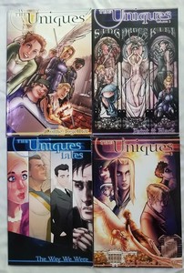The-Uniques-Tales-Vol-1-2-3-Comfort-Love-Adam-Withers-Comic-books-Signed