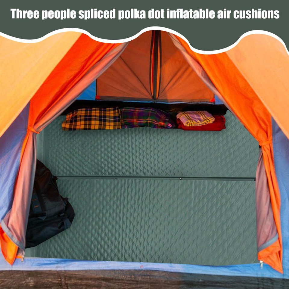 Air Mattress with Pillow Portable Sleeping Pad with Air Pump for