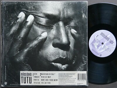 MILES DAVIS Tutu LP WARNER BROS. RECORDS 1-25490 US 1986 JAZZ