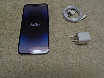 Apple iPhone 14 Pro Max, 256gb, Black, XFinity Wireless only, Excellent!!