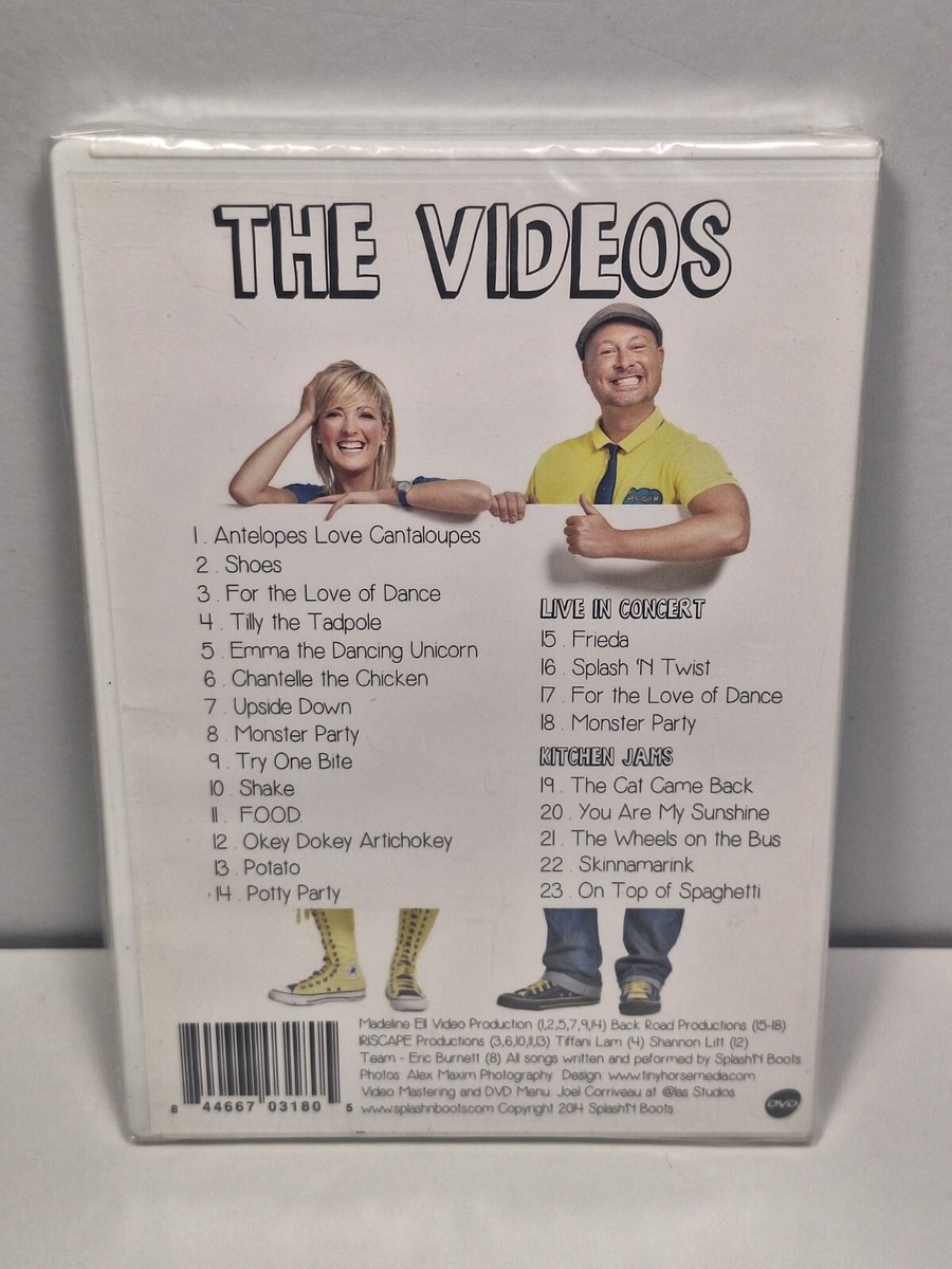 Splash'N Boots: Act 2.5 - A Whole of Music Videos! (DVD