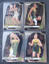 SEATTLE STORM 4-CARD LOT 2024 WNBA Panini Prizm BIRD/RUSSELL/WILLIAMS/WHITCOMB