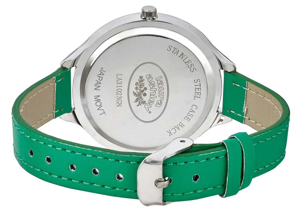 Reloj para mujer Laura Ashley 42 mm banda delgada esfera patrón geográfico (LA31023) Foto 3 de 4