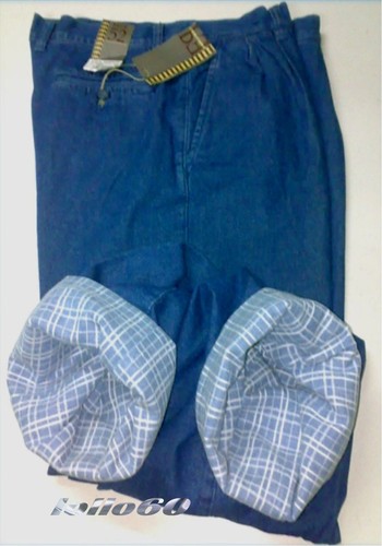 Jeans uomo termico 46 48 50 52 54 56 58 60 62 pantalone classico foderato  caldo | eBay