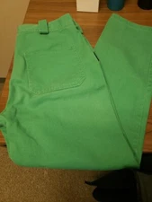 Revco Black Stallion FR Pants Mens 34 Green Flame Resistant Work 34x32 Cotton *