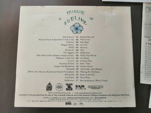 A Tribute To Sublime by Jack Johnson, Fishbone, Greyboy Allstars, Los Lobos CD - Picture 5 of 12