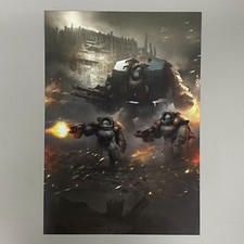 SONS OF HORUS SPACE MARINES ART PICTURE POSTER WARHAMMER 40,000 40K