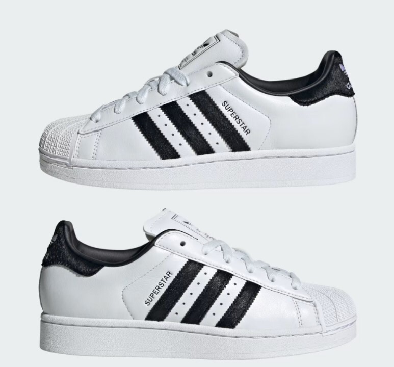 スニーカー adidas Superstar II White Black JH7052 adidas Originals Superstar II women's sneakers Cloud White
