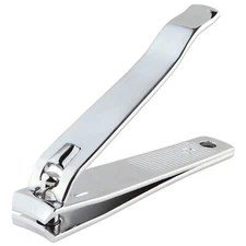 Beauticom Professional Stainless Steel Toe Nail Clippers Curved Edge Cut Style