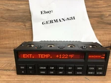 BMW OEM E36 318 325 328 M3 18 BUTTON ON BOARD COMPUTER CHECK OBC DISPLAY 92-99