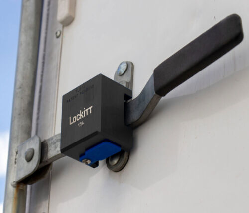Lockitt TL81A Cargo Trailer Door Lock - Hidden Shackle - Made in USA - Picture 1 of 5
