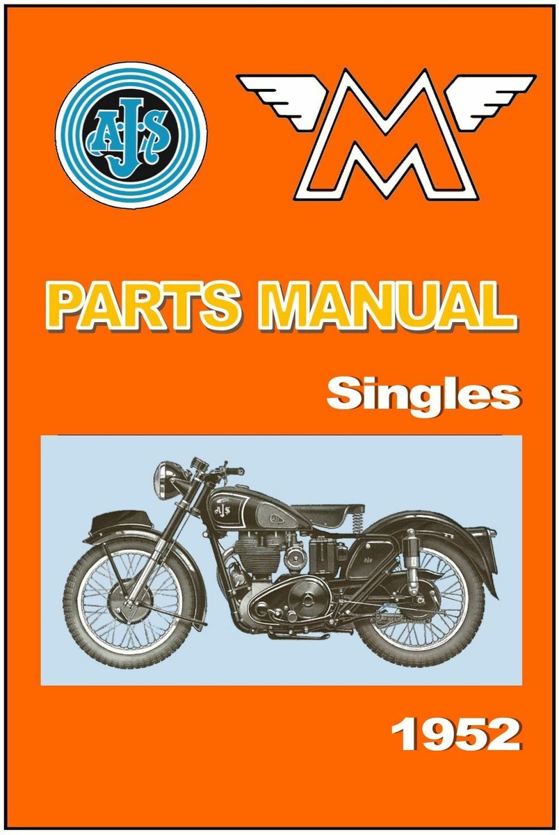 MATCHLESS AJS Parts Manual G3 G3L G3LS G3LC G3LCS G80 G80S G80C