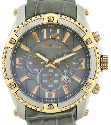 Quantum Powertech Herrenuhr Chronograph Ø49,5mm Ref. PWG377.566 -100m