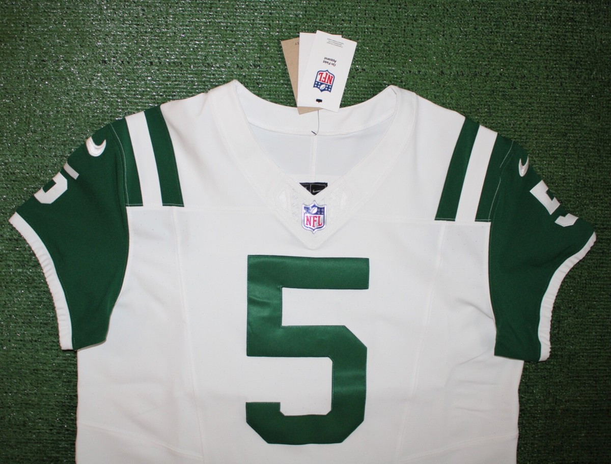Authentic Garrett Wilson New York Jets Throwback Nike Vapor