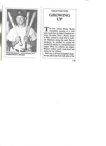 Mickey Mantle classic sports shots 1993 collectors book 6, 1993 - Picture 3 of 3