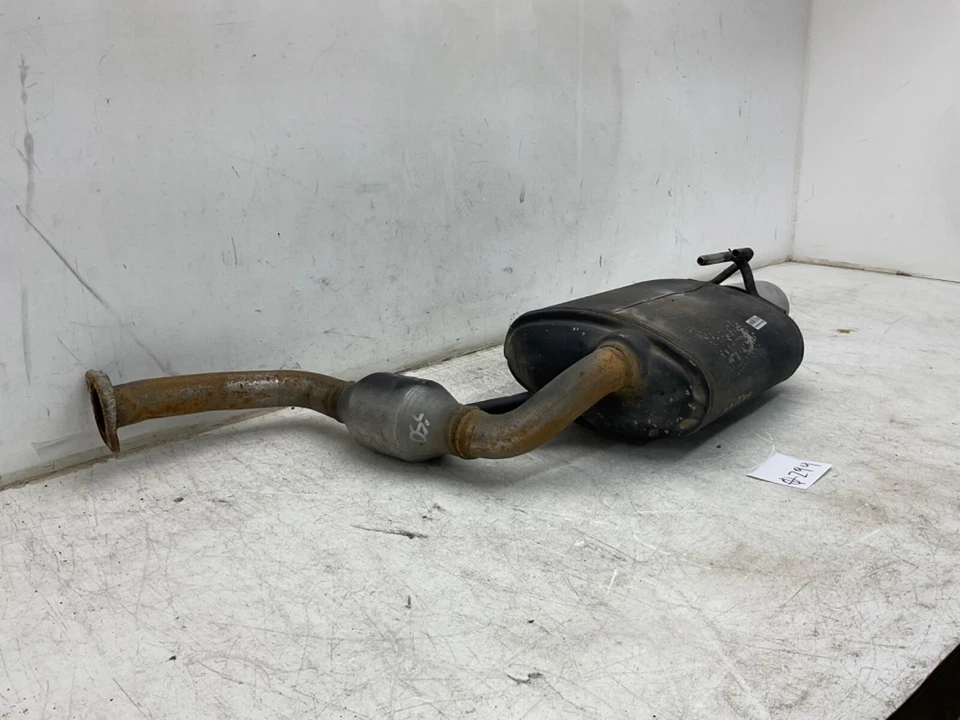 *DAMAGED* 2009 NISSAN MAXIMA REAR DRIVER LH SIDE 3.5L V6 EXHAUST MUFFLER OEM Foto 2 de 4
