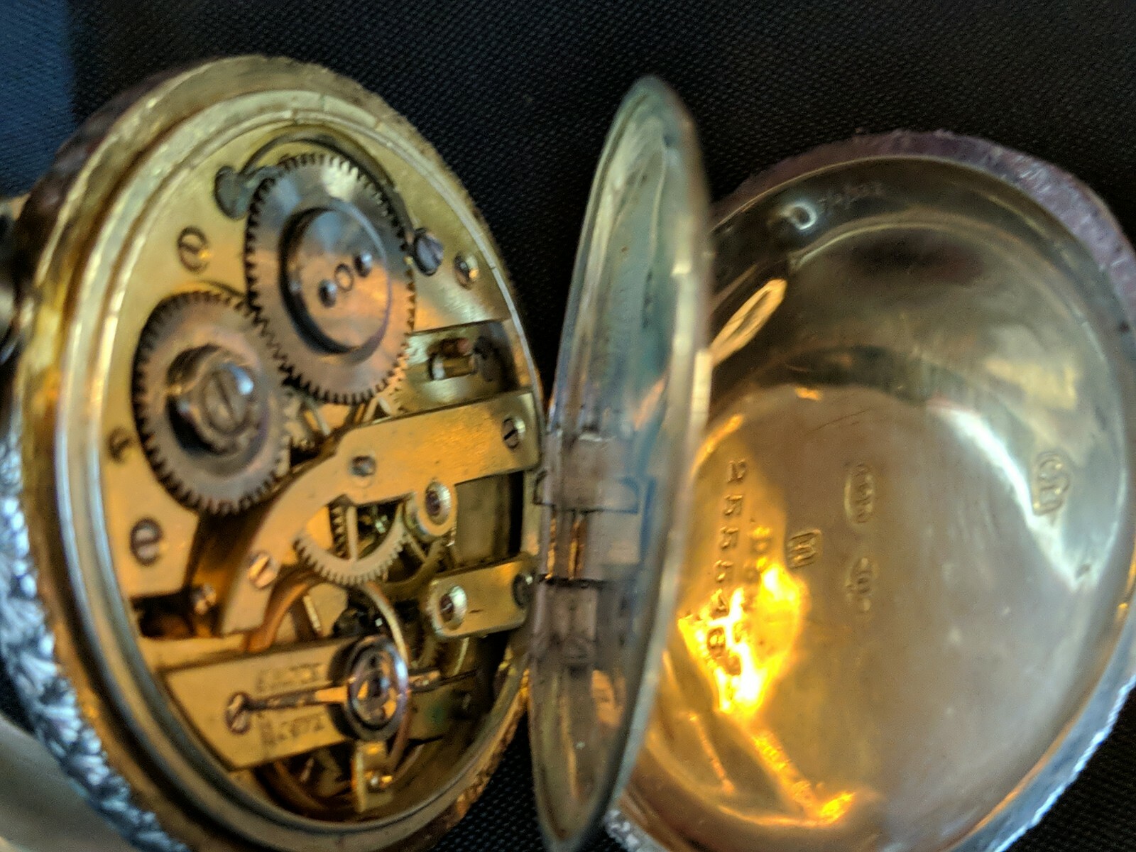 BEAUTIFUL EDWARDIAN ANTIQUE SOLID SILVER FOB / PO… - image 7