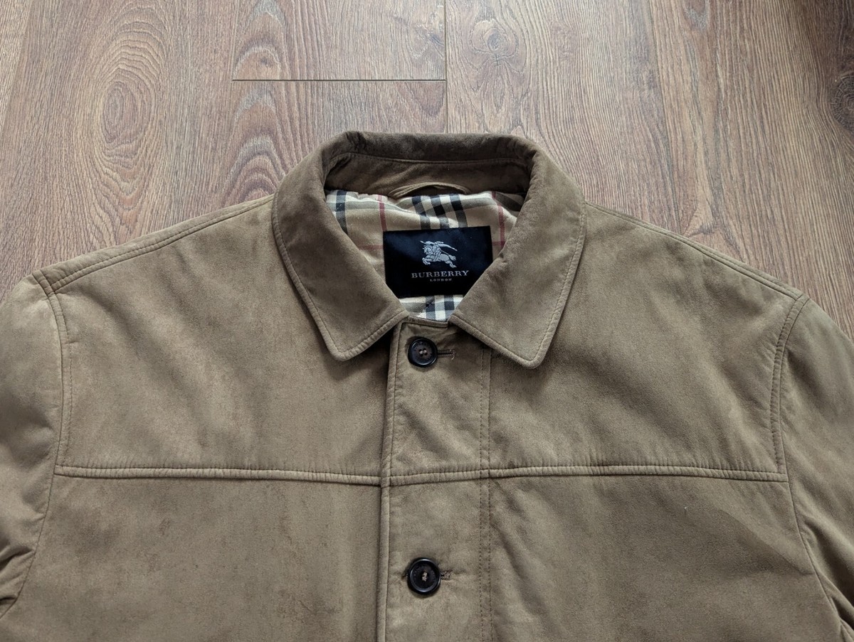 BURBERRY Amazing Amaretta Men's Coat Jacket Beige Size 56 XL
