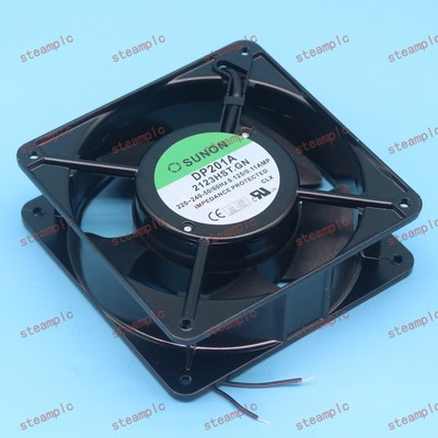 DP201A-2123HST.GN | SUNON FAN, AXIAL, 120 X 38MM, 230VAC, SLEEVE BEARING, HIGH SPEED, 2550/2900 RPM, TERMINALS