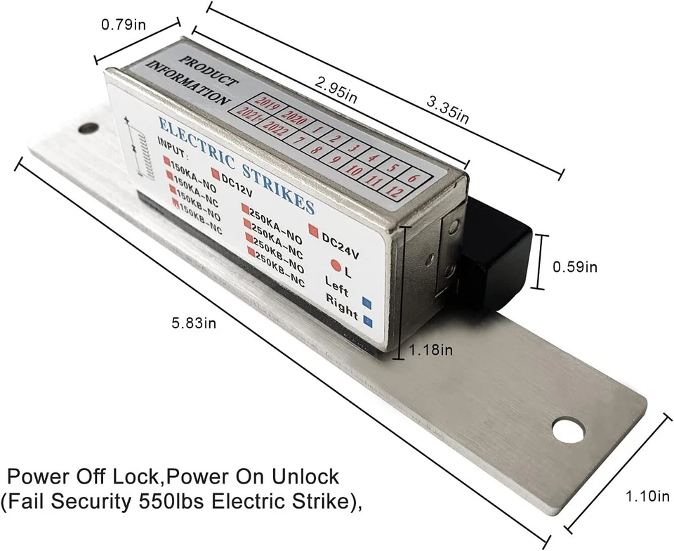 Olide Swing Door Opener Operator Automatic with Electric Strike and Exit Button - Image 4 of 4