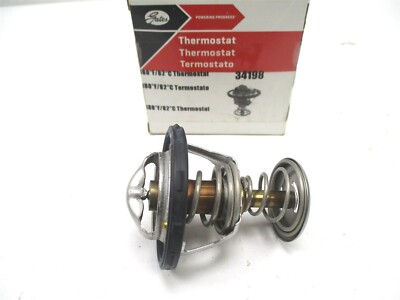 34198 NEW GATES OE-TYPE ENGINE COOLANT THERMOSTAT T-STAT 180°F 56mm MADE IN USA