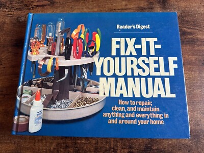 Vintage 1977 Reader s Digest Fix-It-Yourself Manual DIY Home Hardcover Book