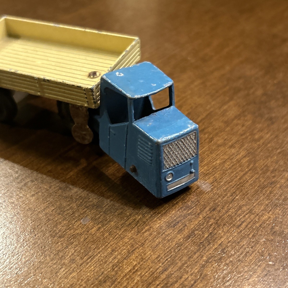 MECCANO DINKY TOYS No 33W/415 MECHANICAL HORSE & OPEN TRAILER Blue