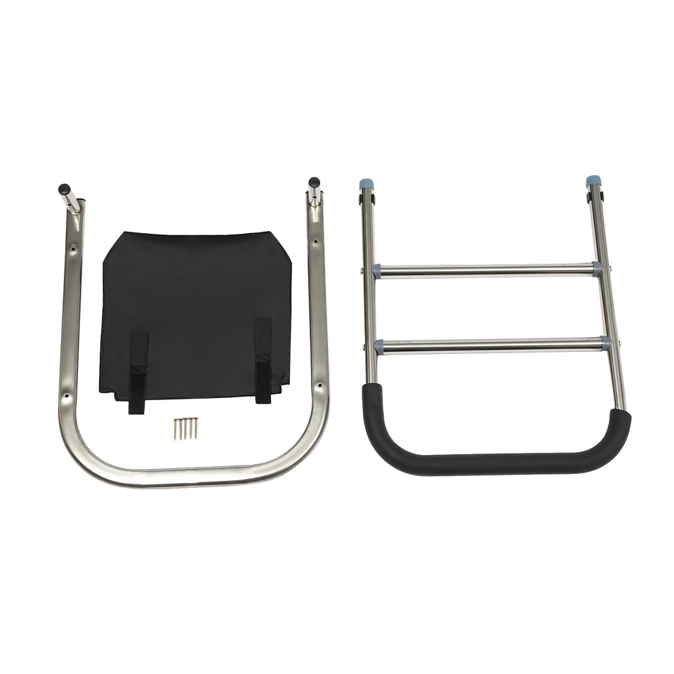 Направляющие для кровати из нержавеющей стали для пожилых родителей взрослых боковые кровати Rai черные - Изображение 3 из 4