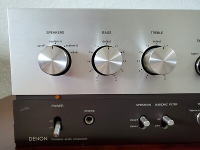 送料無料　美品　DENON INTEGRATED AMPLIFIER Rare Denon PMA-830 Integrated Amplifier - Vintage 1979 | eBay