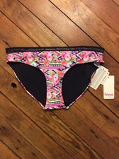 BNWT Freya Texas Rose Swim Brief AS4613 Color Rebel Pink Size Small