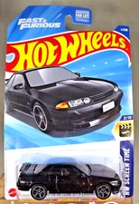2025 Hot Wheels #4 HW Screen Time 2/10 NISSAN SKYLINE GT-R BNR32 Black GrayMC5Sp