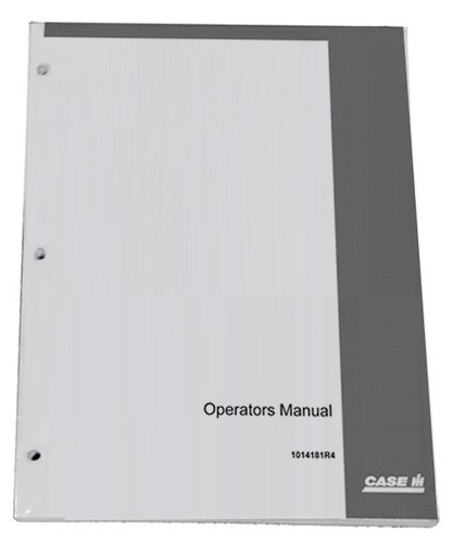 CASE IH 757C Backhoe Attach for D ,DX25,DX45 Owners Operators Instruction Manual
