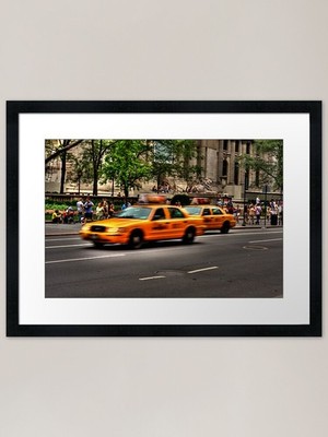HONK HONK BEEP BEEP Gerahmter Kunstdruck Gerahmtes Wandbild Poster Leinwanddruck Bild