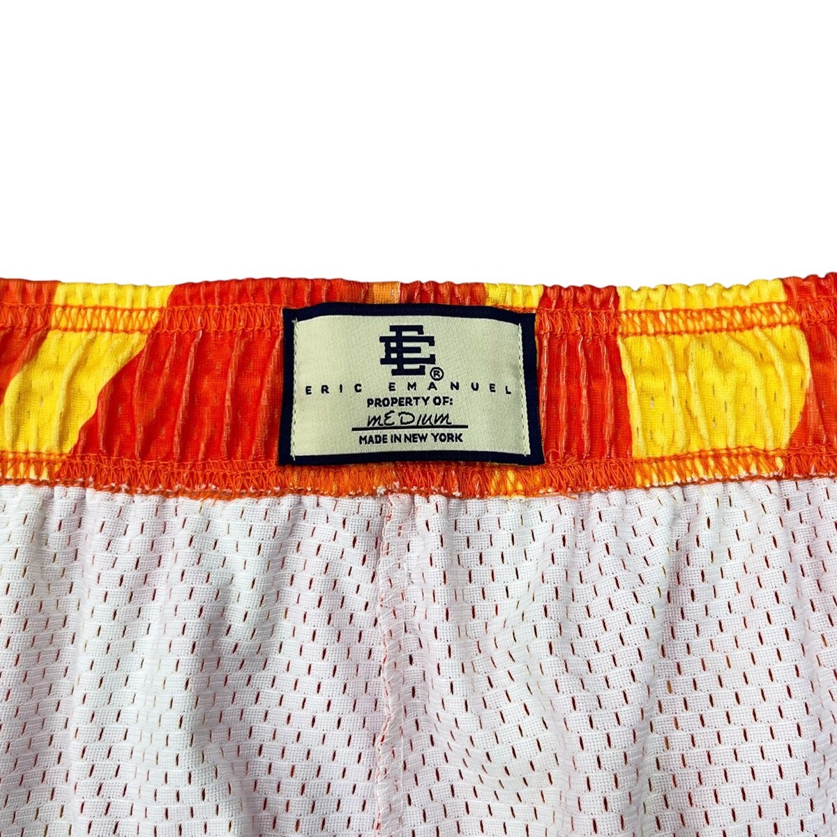 Eric Emanuel EE Basic Shorts NYC Sunset Yellow | eBay