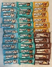 🔵 36 Pack Built Puff Protein Bar Variety Pack - 4 Exciting Flavors!! 🤤