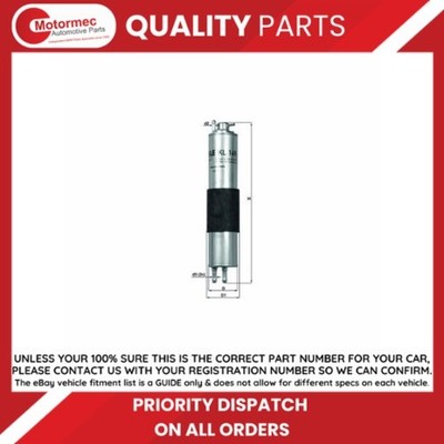 Mahle KL 149 Fuel filter