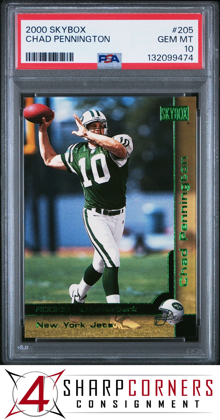 Chad Pennington Skybox #205 Base