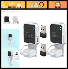 256GB USB Flash Drive with Outlet Mount for Blink Sync Module 2, 2-Pack, Space-S