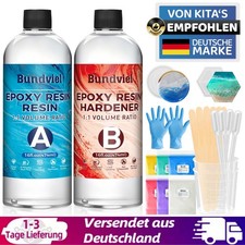 1000ml Epoxidharz Set  Kunstharz Anfänger 1:...