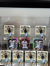Konnor Griffin 10 Card Lot 2025 Bowman Draft + Chrome. 2 Mojo + VIP + 7 Base.