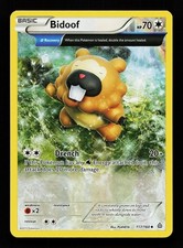 Bidoof 117/160 Uncommon Primal Clash Pokemon Card on eBay