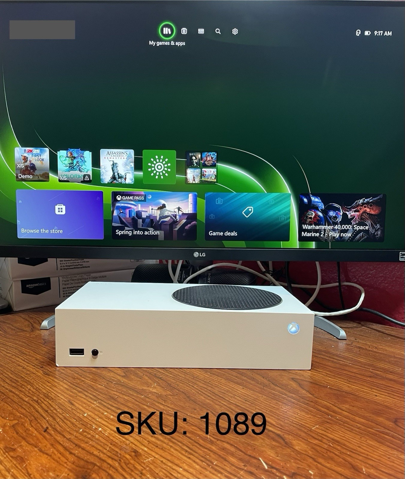 Microsoft Xbox Series S 512GB Console With Power Cord