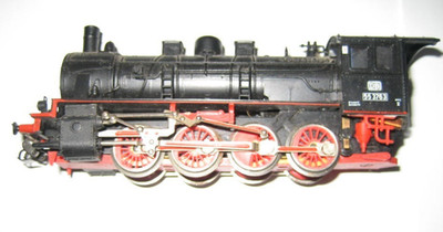 Dampflok Spur H0 BR55 .  Marke Piko  Klassiker für Modellbahn-Fans