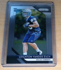 2018 Panini Prizm #250 Leighton Vander Esch Rookie Card RC Cowboys. rookie card picture