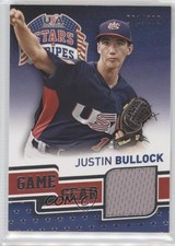 2015 Panini Stars and Stripes Game Gear 91/299 Justin Bullock #50 0o9
