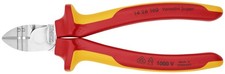 Diagonal Cut Pliers w/Stripper-1000V Insulated