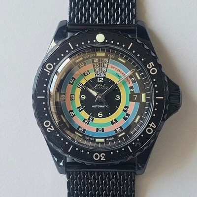 MIDO-OCEAN STAR-DECOMPRESSION 1961-PVD-OVERSIZE (40MM)-FULL SET-NEU-N.O.S.