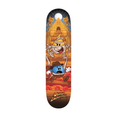 World Industries Skateboard Deck Temple of Doom 8.75'' x 32.63''